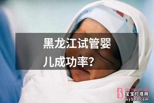 黑龙江试管婴儿成功率？