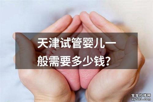 天津试管婴儿一般需要多少钱？
